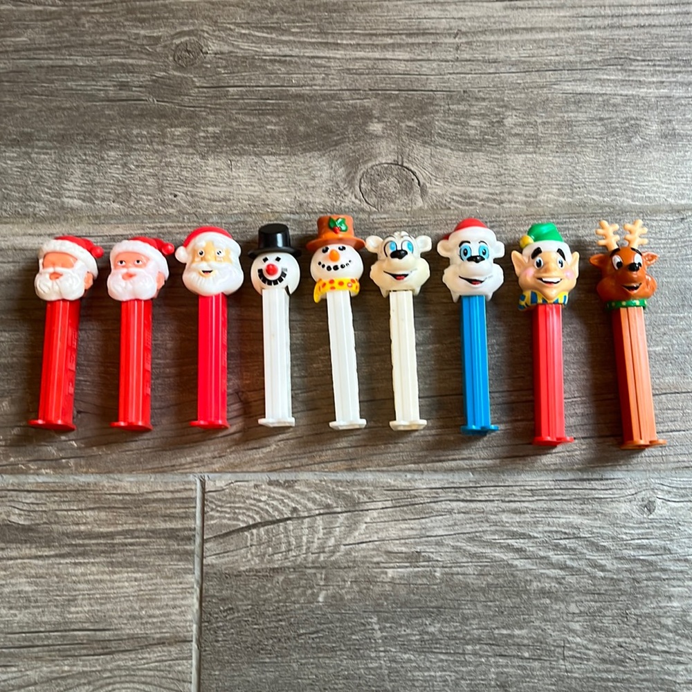PEZ Lot of Christmas Dispensers